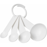 Ness plastic measuring spoon set with 4 sizes