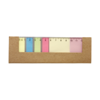 Card cover with 12cm ruler