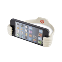 Thumbs Up White Smartphone And Tablet Holder