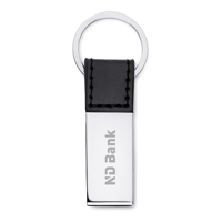 PU and metal key ring