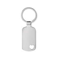 Key ring with heart detail