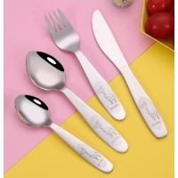 Small spoon and fork set