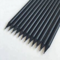 Black wood pencils