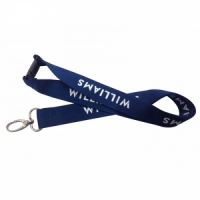 Premium Flat Polyester Lanyard