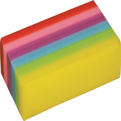 Branded Rainbow Erasers