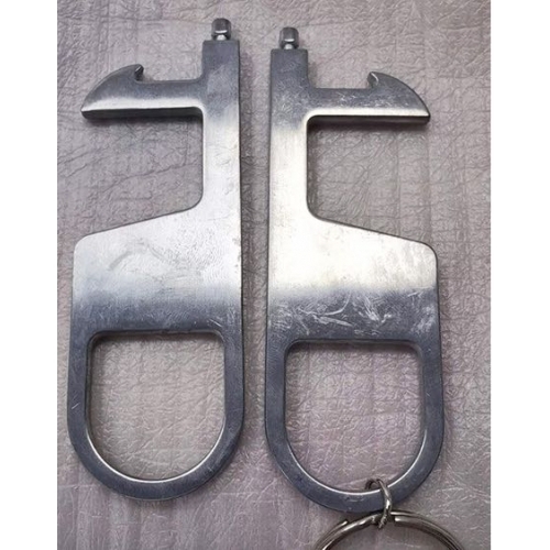 Metal Stylus Hygiene key-ring 