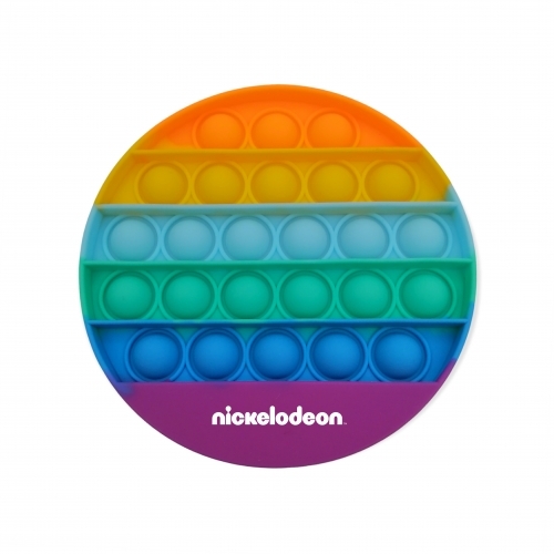 Rainbow round pop fidget