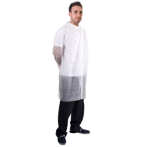 Non woven visitor coats