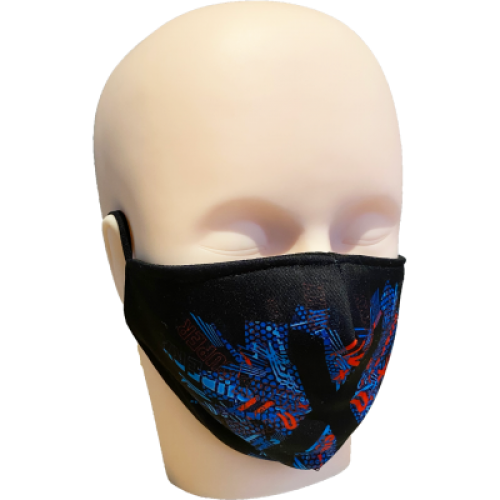 Ice Silk Fabric Face Mask