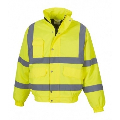 Yoko Hi-Vis Classic Bomber Jacket